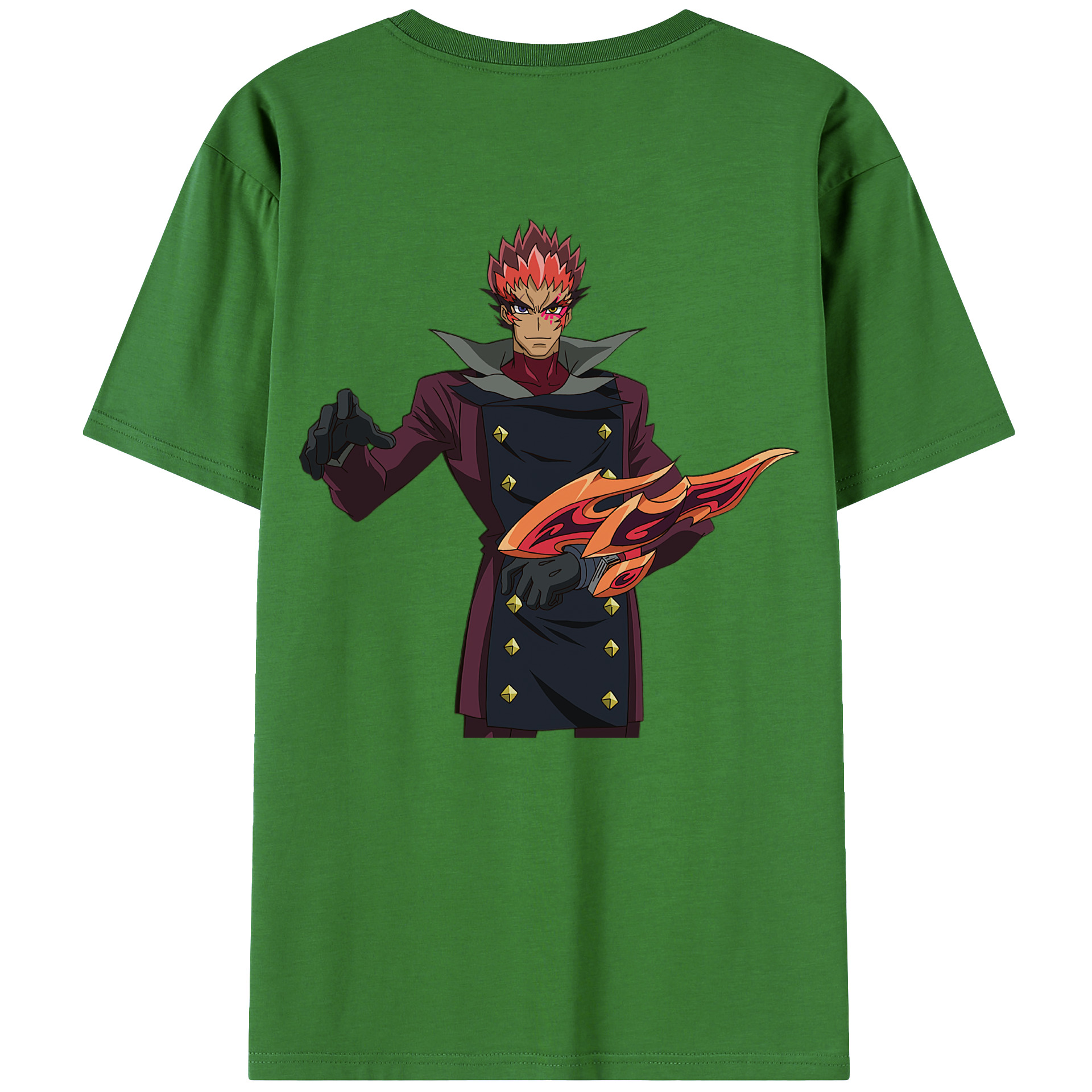 （画像用） 遊☆戯☆王 Yu-Gi-Oh! レディース半袖Tシャツ(バックプリント)